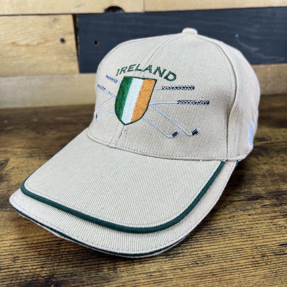 Ireland Golf Embroidered Dolmen Clothing Adjustable Hat Baseball Cap